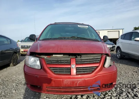 2006 Dodge Caravan Sxt из США, поврежденный, VIN 1D4GP45R16B528574